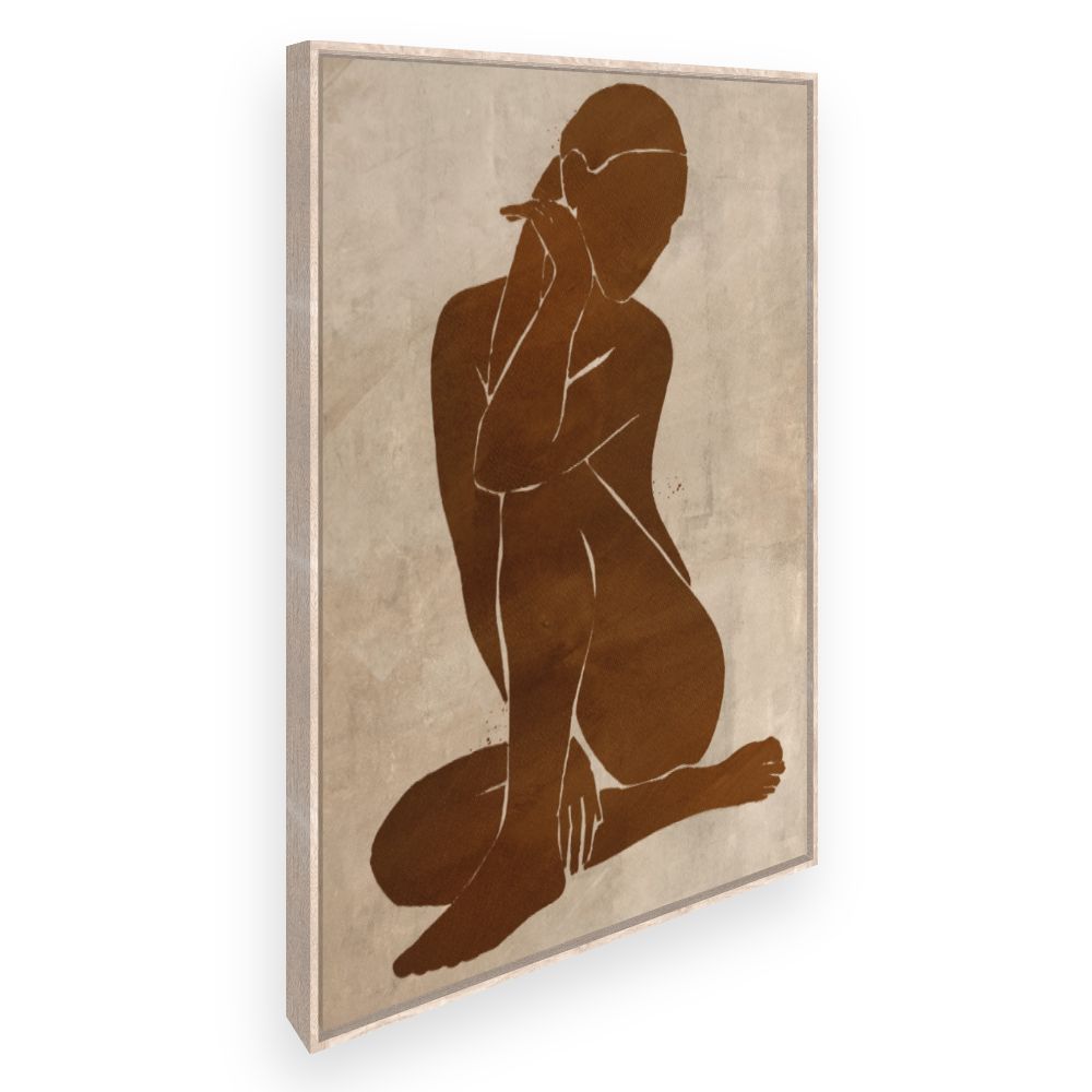 Toile Silhouette féminine élégante