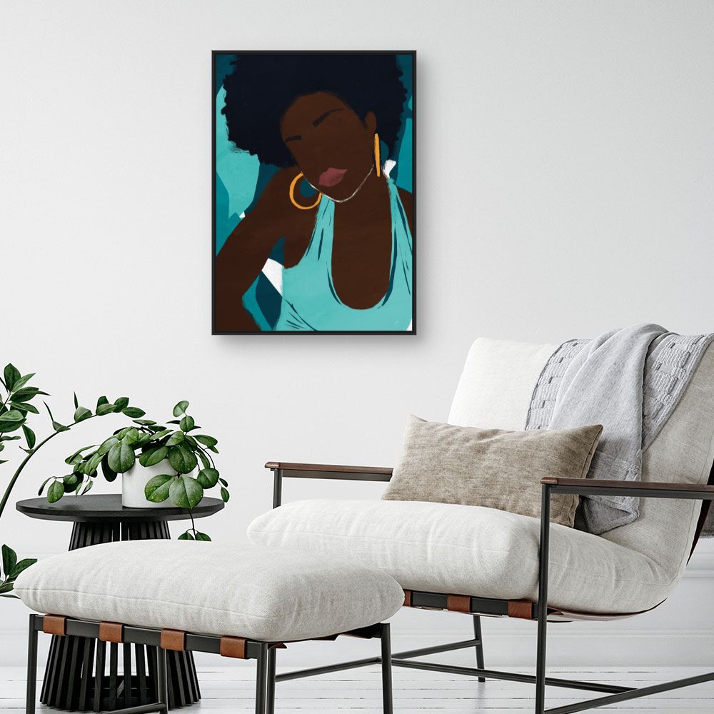 Tableau Élégance afro-chic
