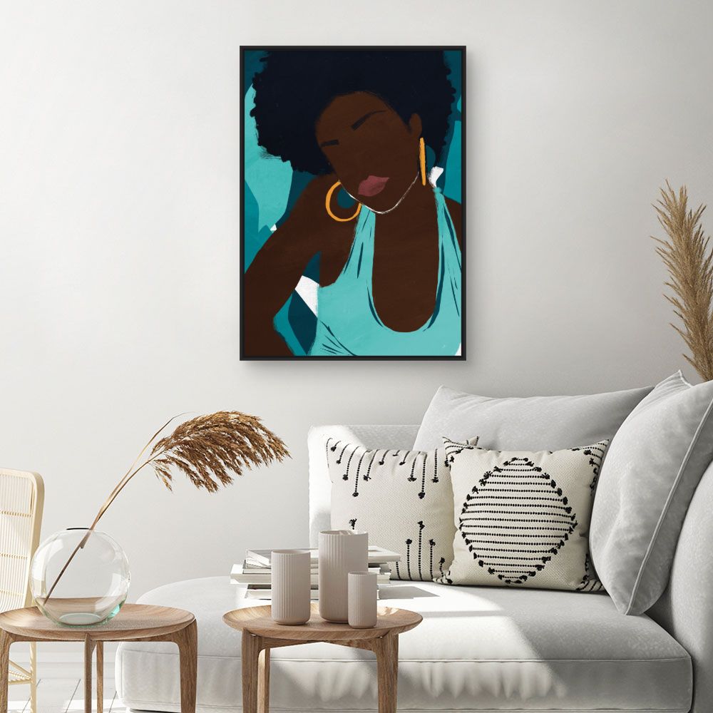 Tableau Élégance afro-chic