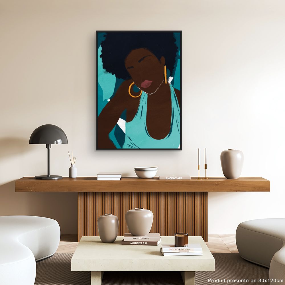 Tableau Élégance afro-chic