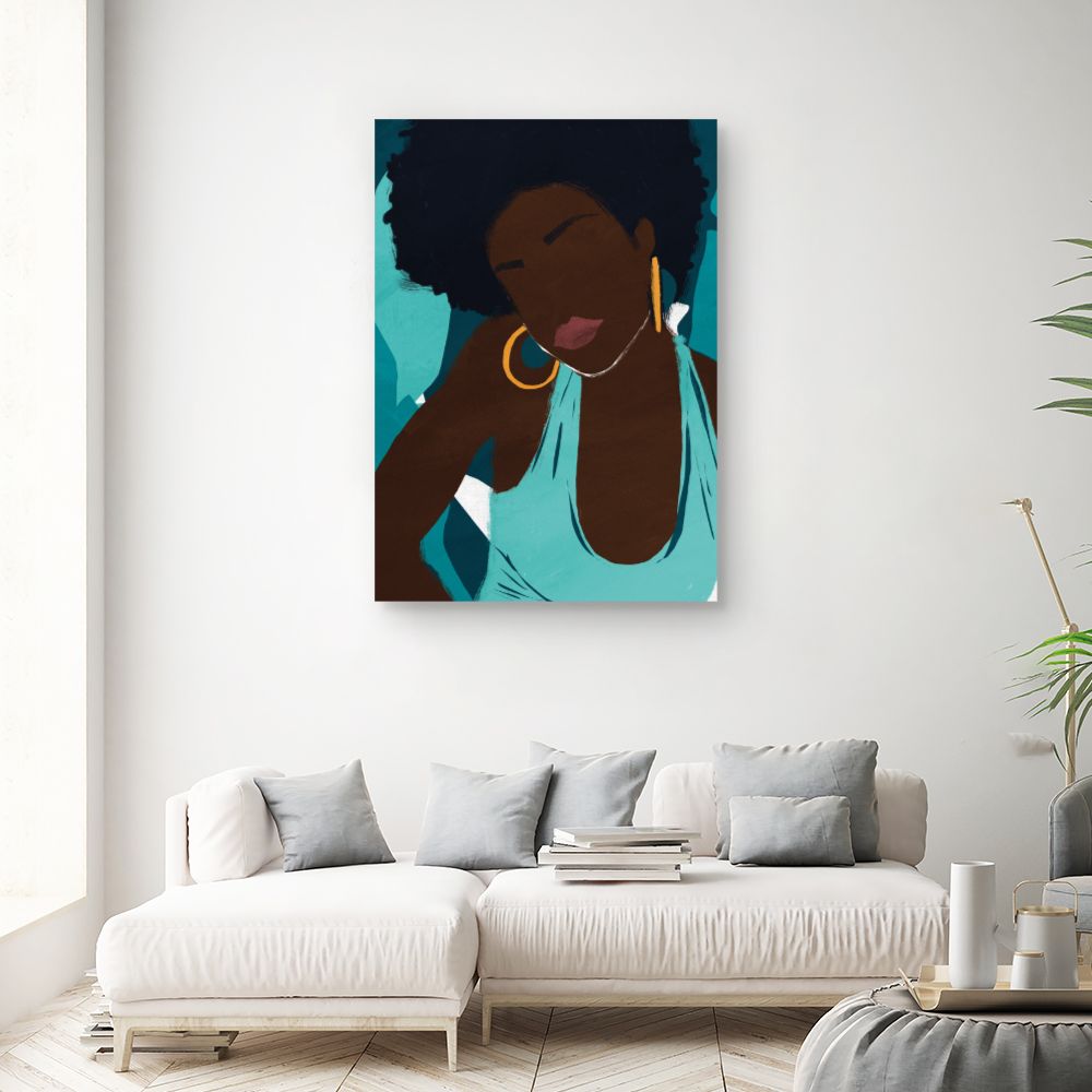 Tableau Élégance afro-chic