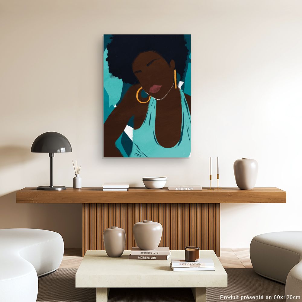Tableau Élégance afro-chic