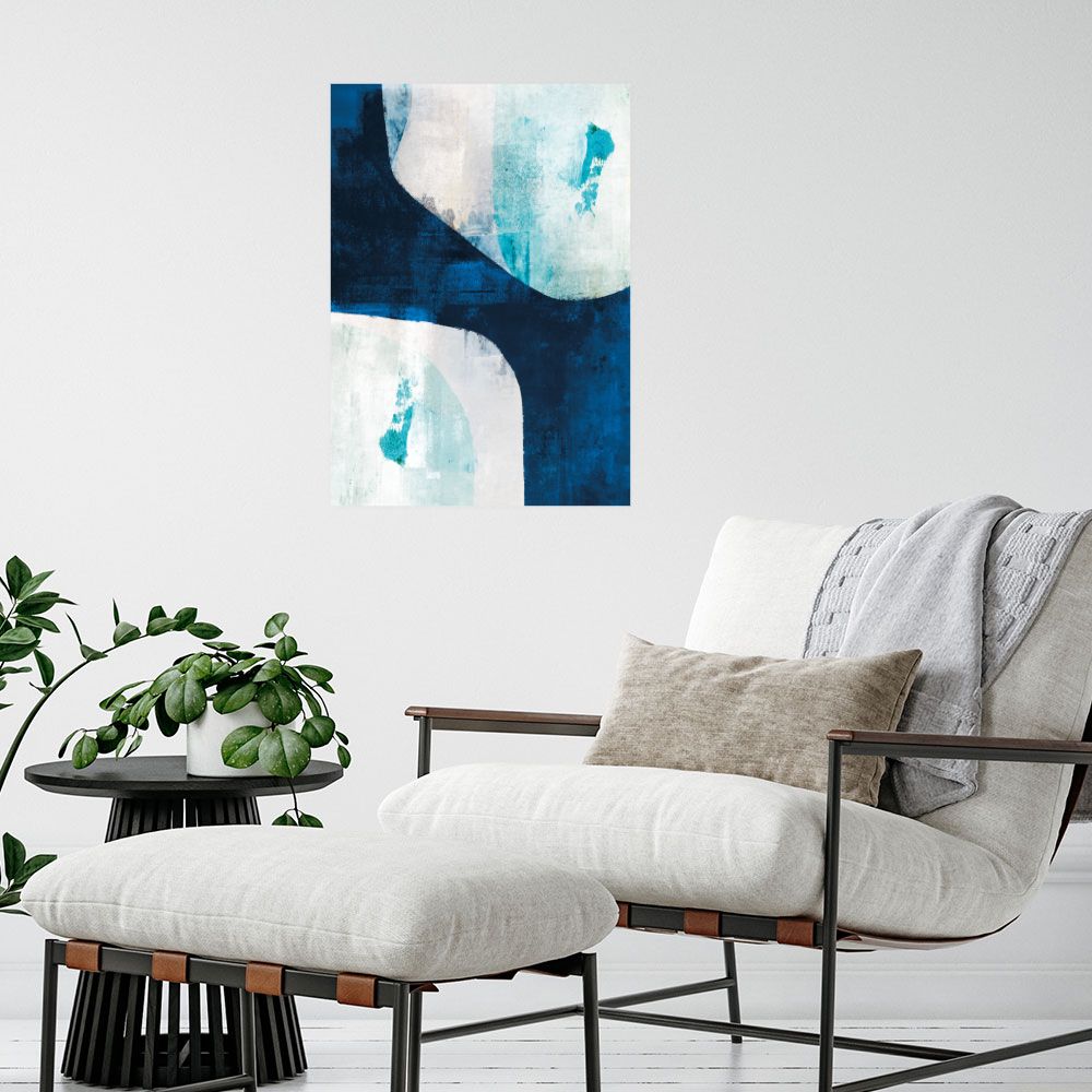 Affiche Abstrait océanique
