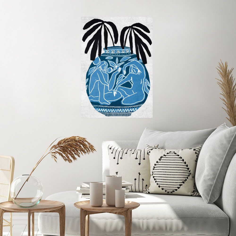 Affiche Vase exotique