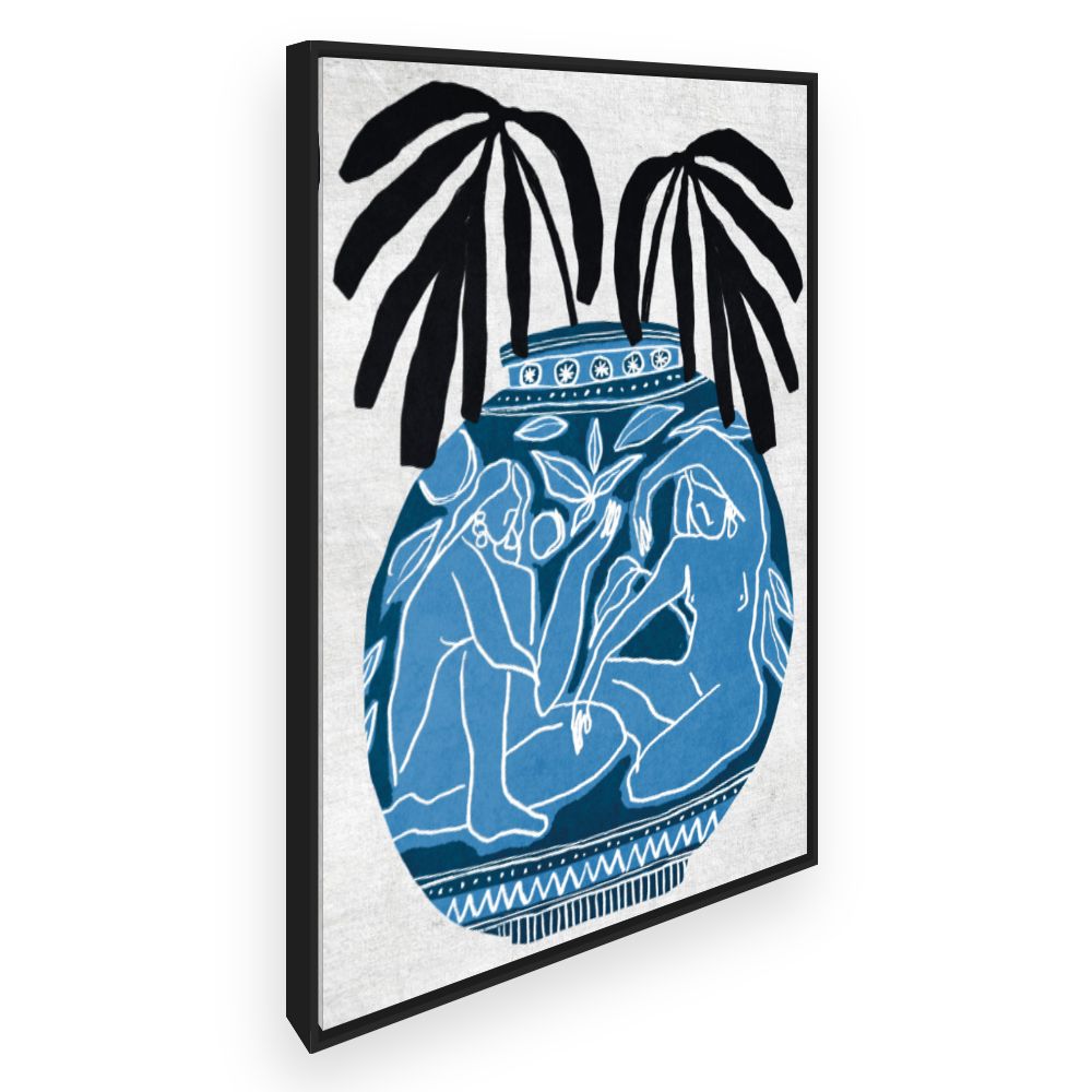 Toile Vase artistique exotique