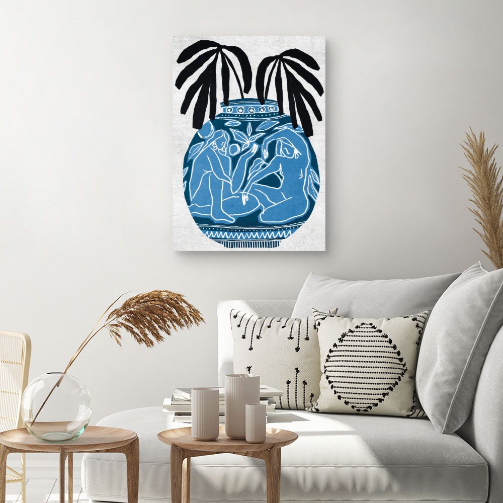 Tableau Vase artistique exotique