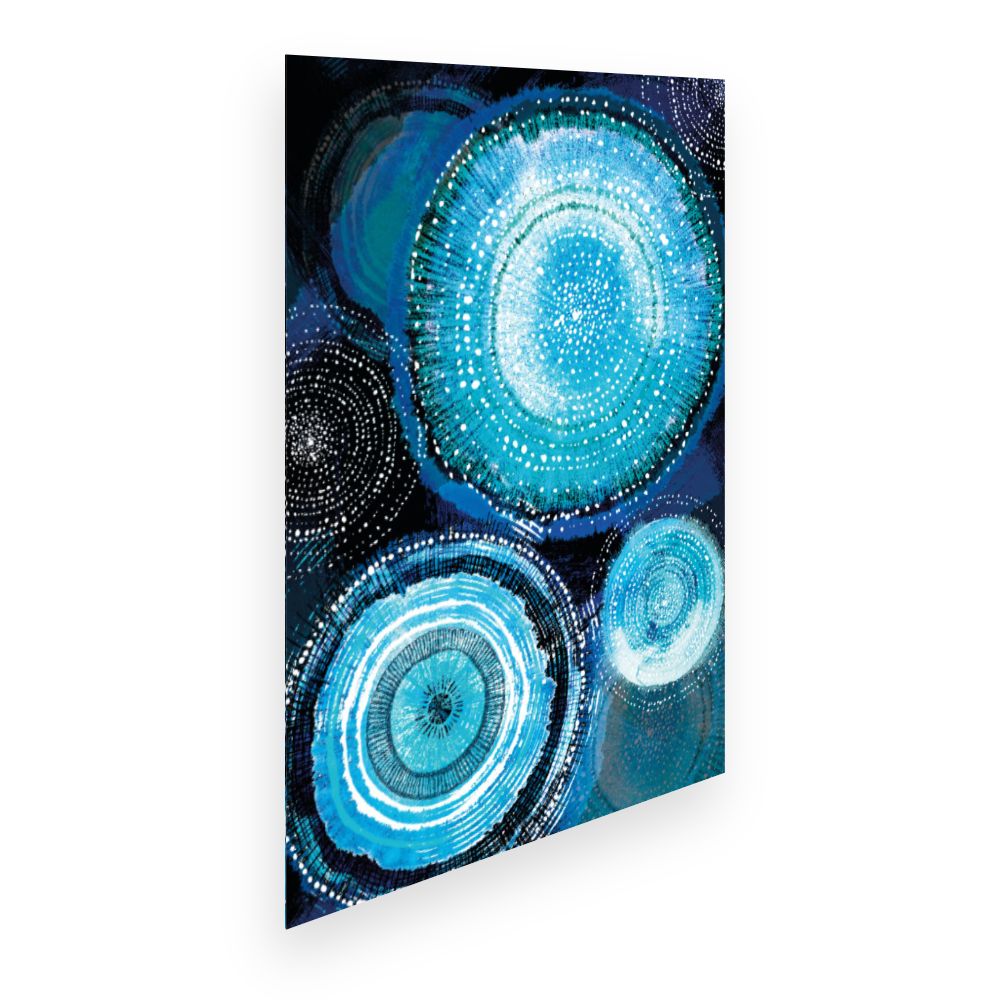 Affiche Orbes étincelants