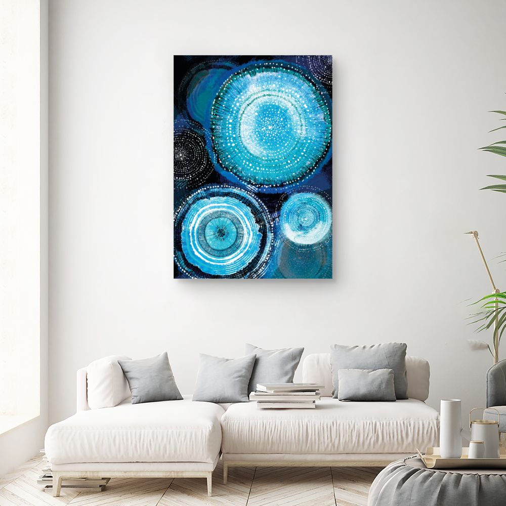 Tableau Cercles hypnotiques