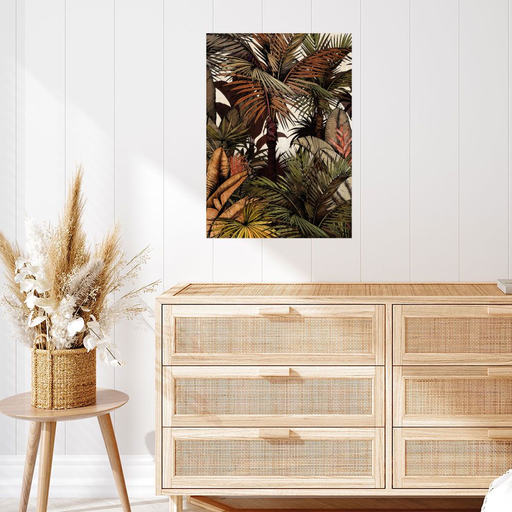 Affiche Jungle luxuriante