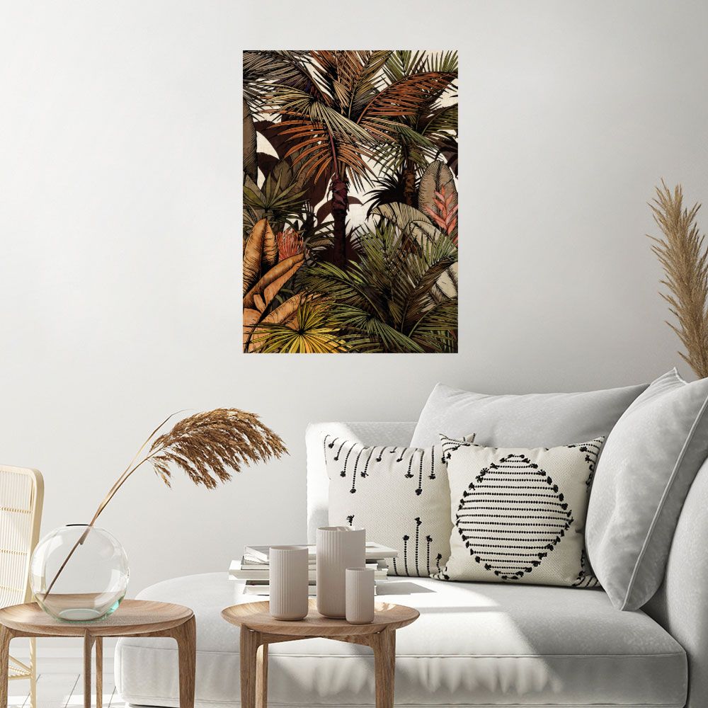 Affiche Jungle luxuriante