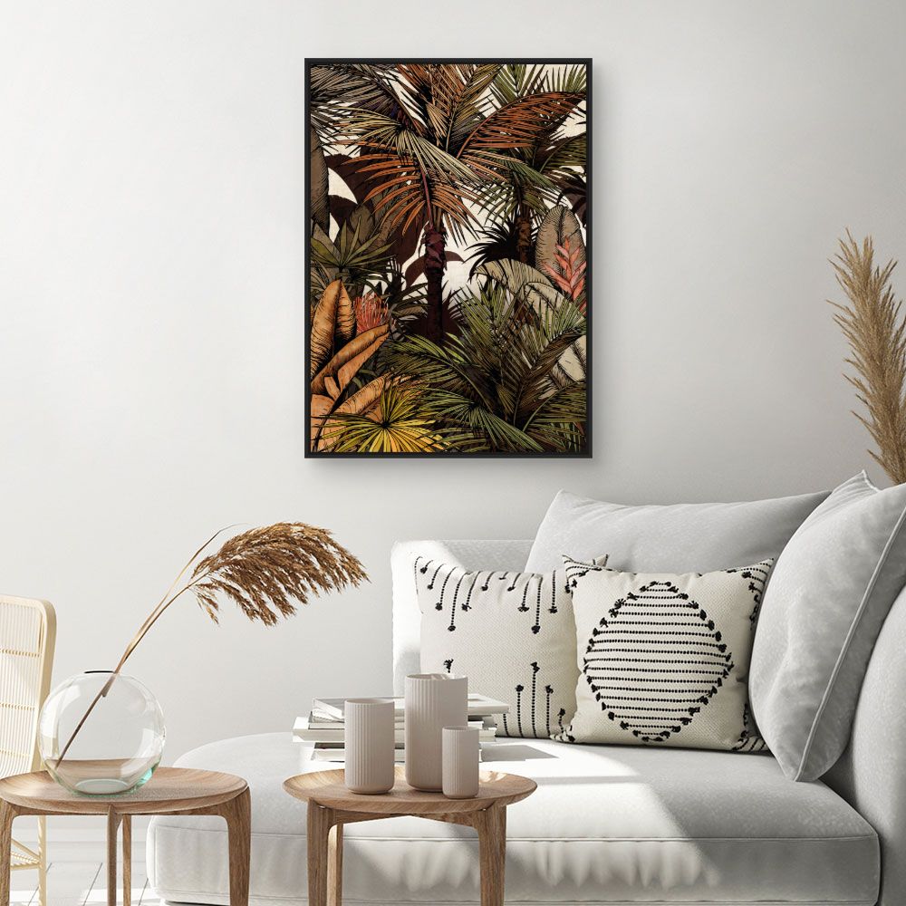 Tableau Jungle luxuriante