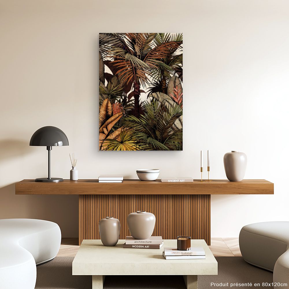 Tableau Jungle luxuriante