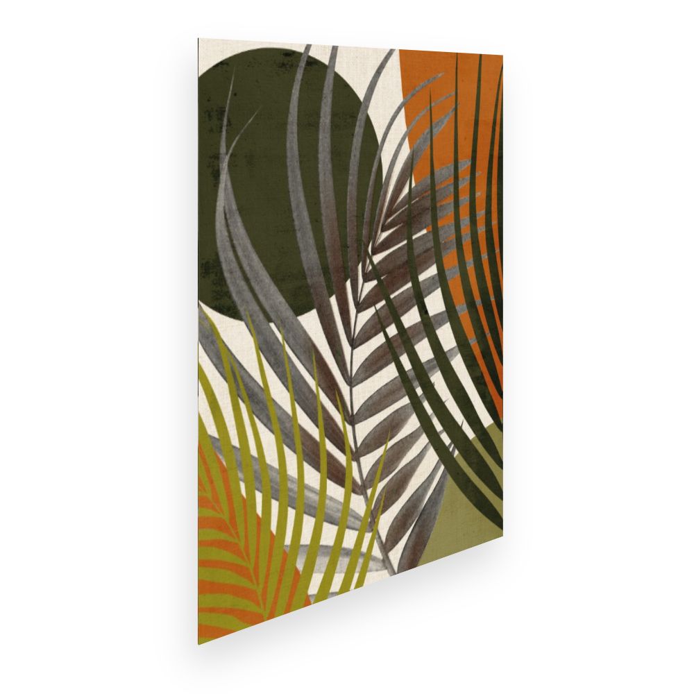 Affiche Feuilles exotiques
