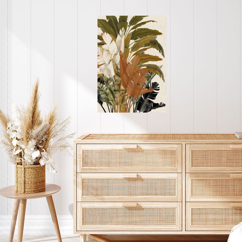Affiche Feuillage exotique