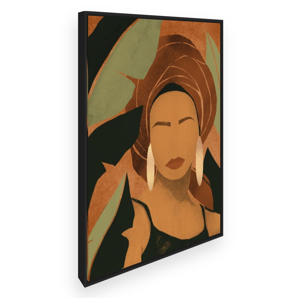 Toile Portrait élégant