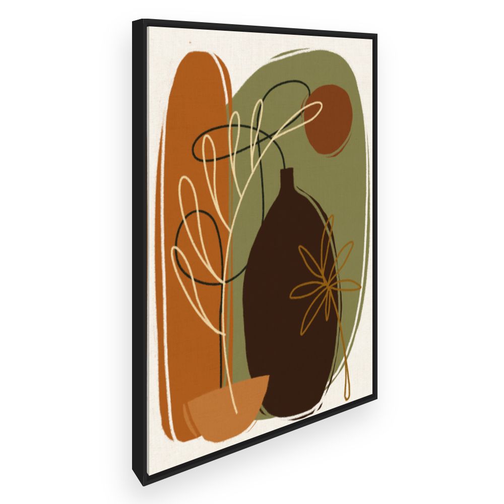 Toile Formes abstraites naturelles