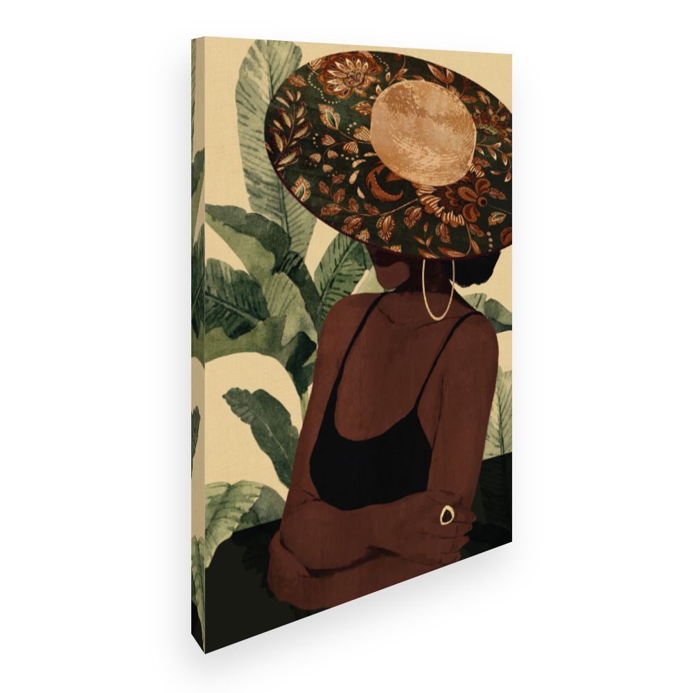 Toile Chapeau élégant