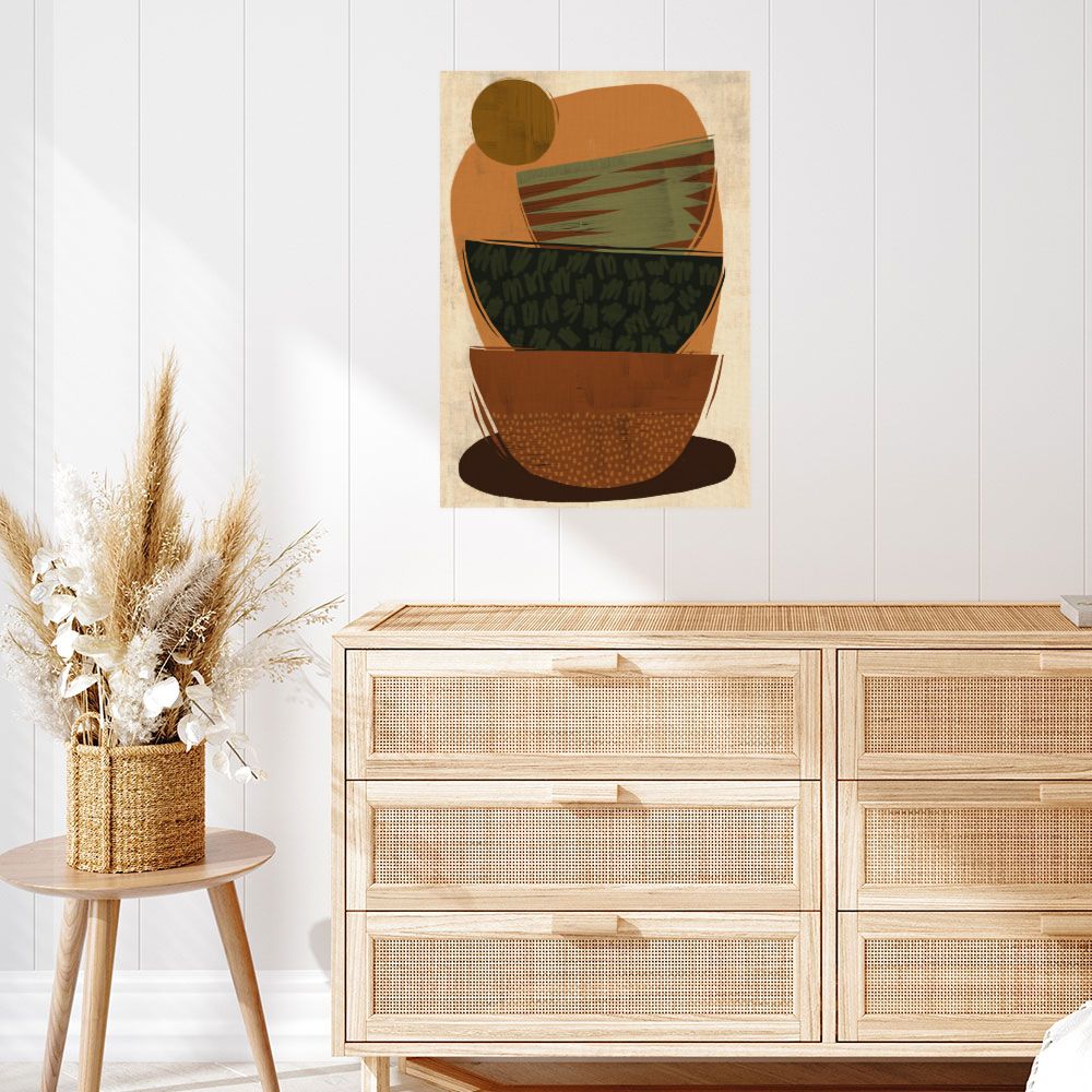 Affiche Équilibre abstrait