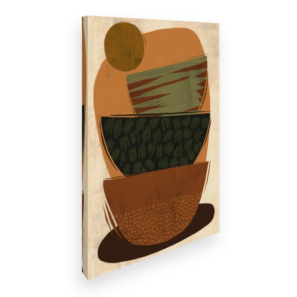 Toile Équilibre terreux