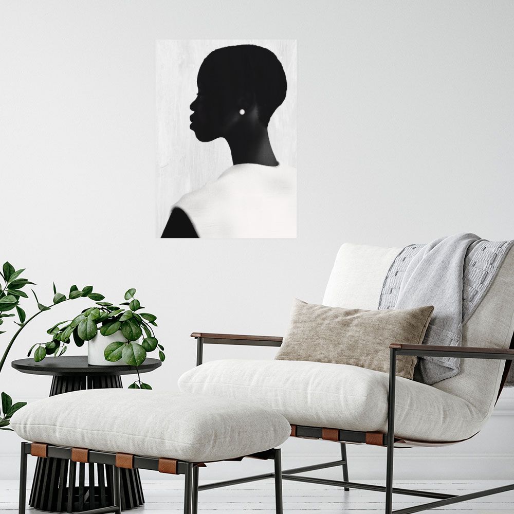 Affiche Élégance en silhouette