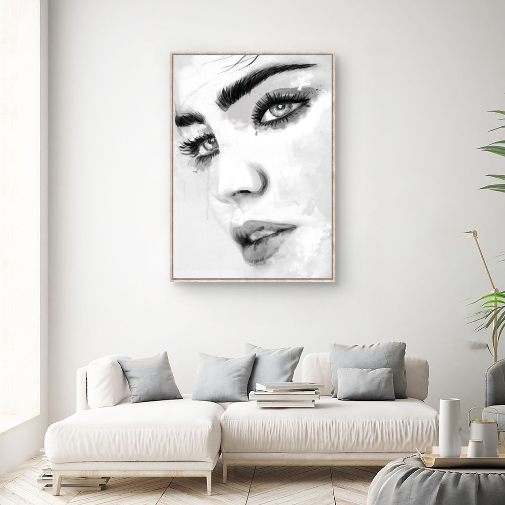 Tableau Regard captivant