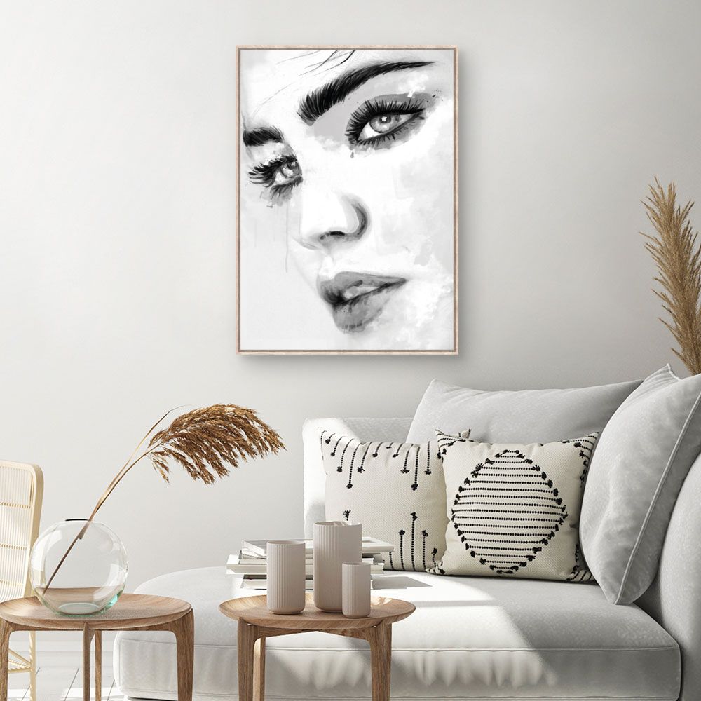 Tableau Regard captivant