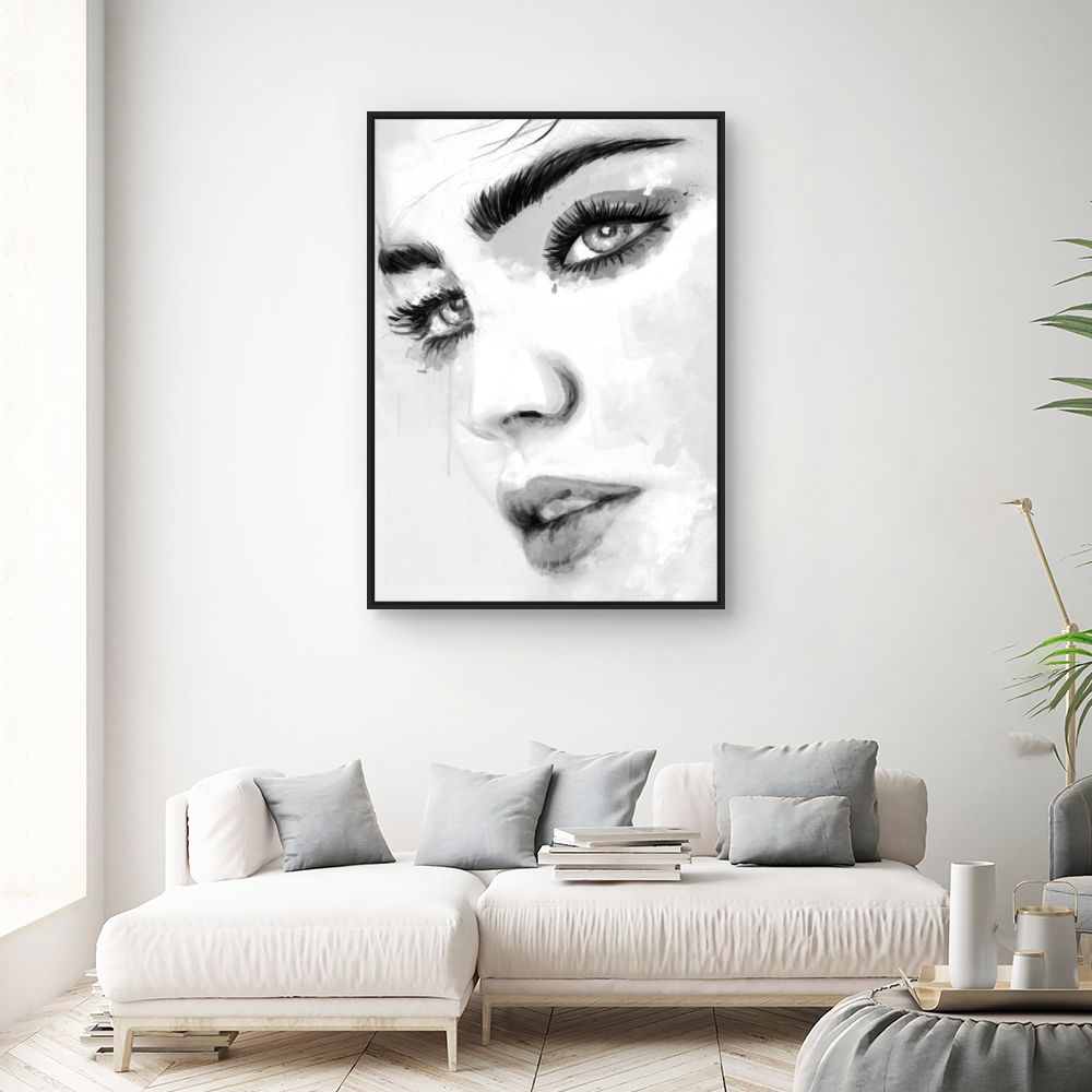 Tableau Regard captivant