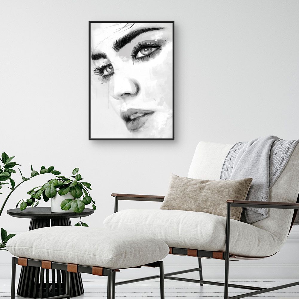 Tableau Regard captivant