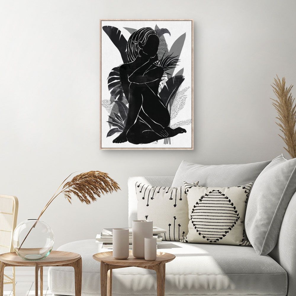 Tableau Silhouette élégante