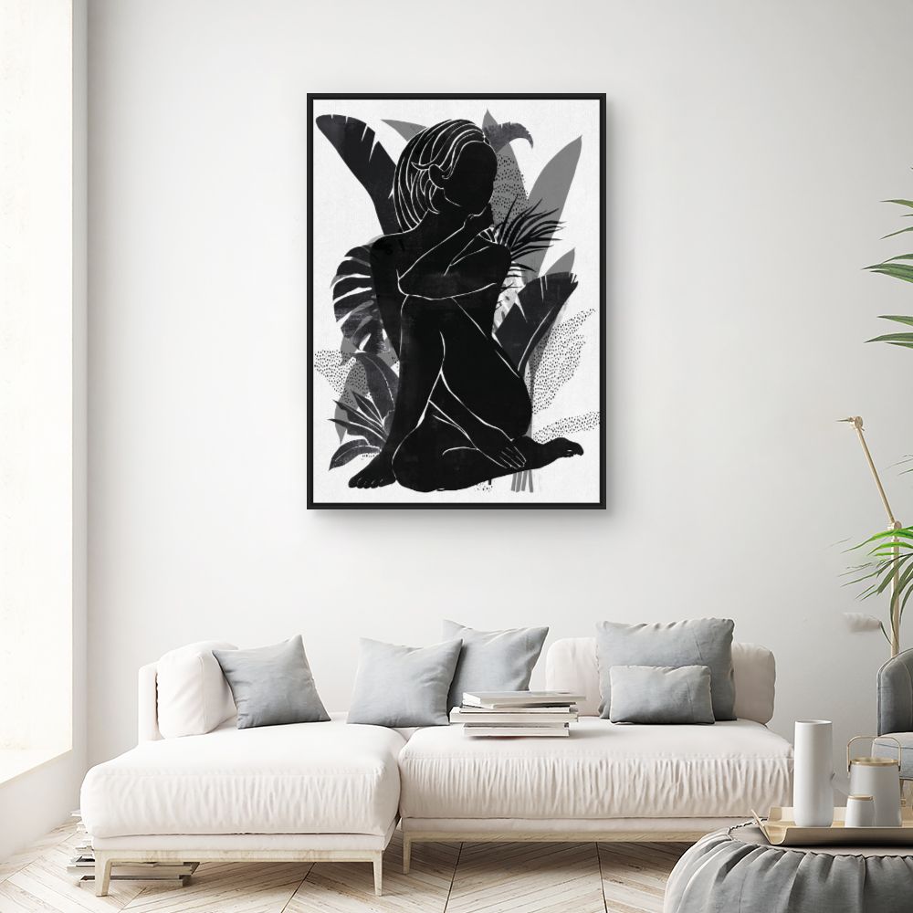 Tableau Silhouette élégante