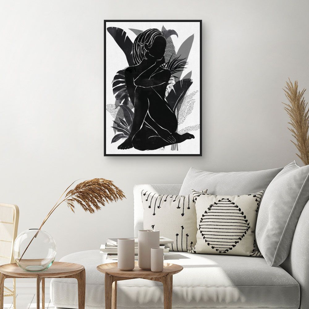 Tableau Silhouette élégante