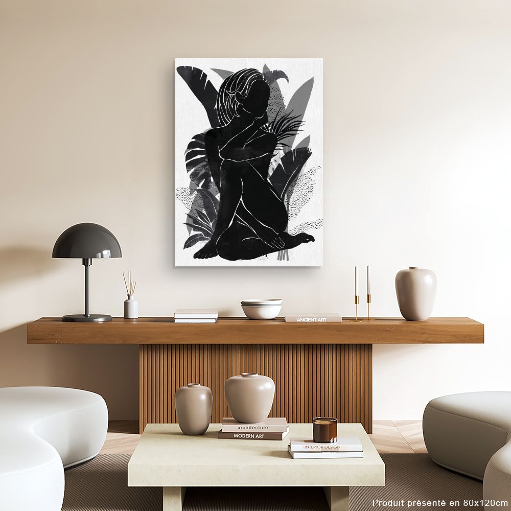 Tableau Silhouette élégante