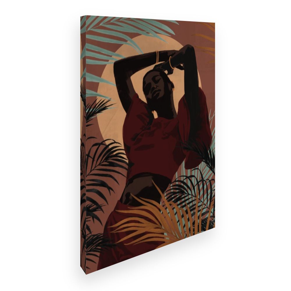 Toile Silhouette élégante