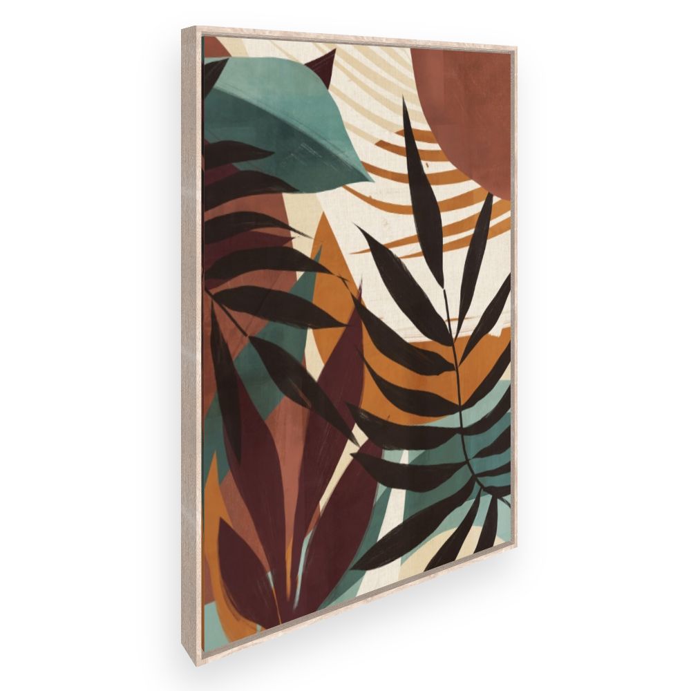 Toile Feuillage tropical