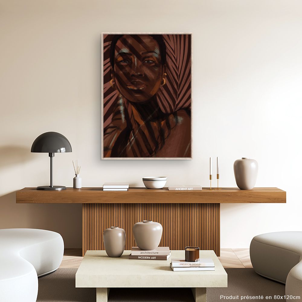 Tableau Beauté exotique