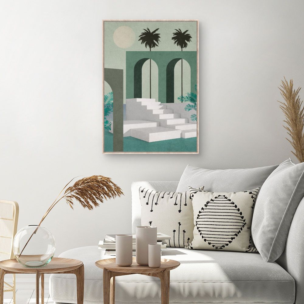 Tableau Oasis architecturale