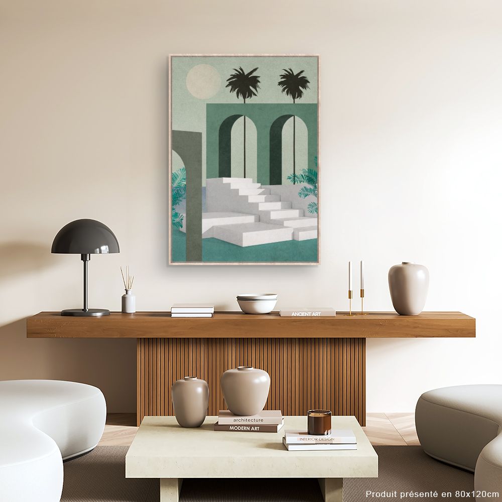Tableau Oasis architecturale