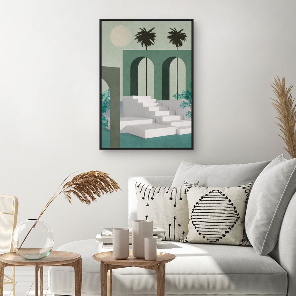 Tableau Oasis architecturale