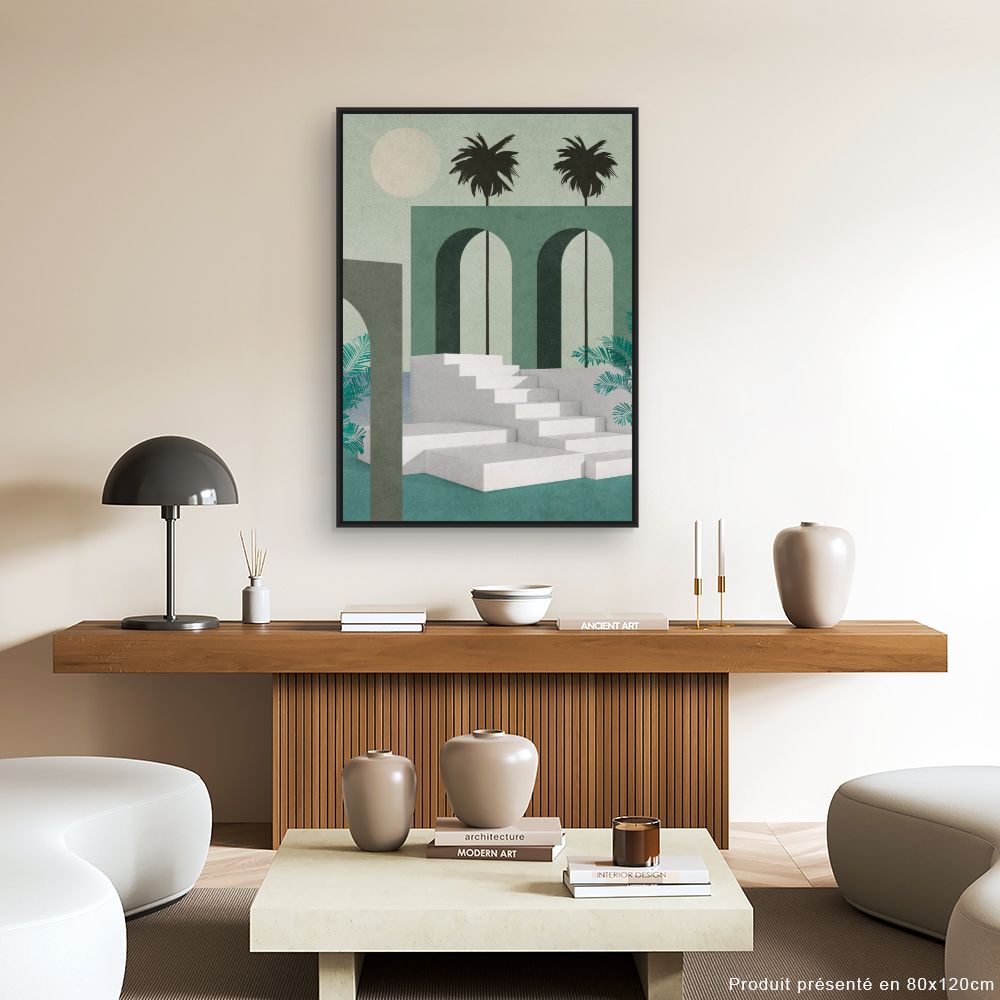 Tableau Oasis architecturale