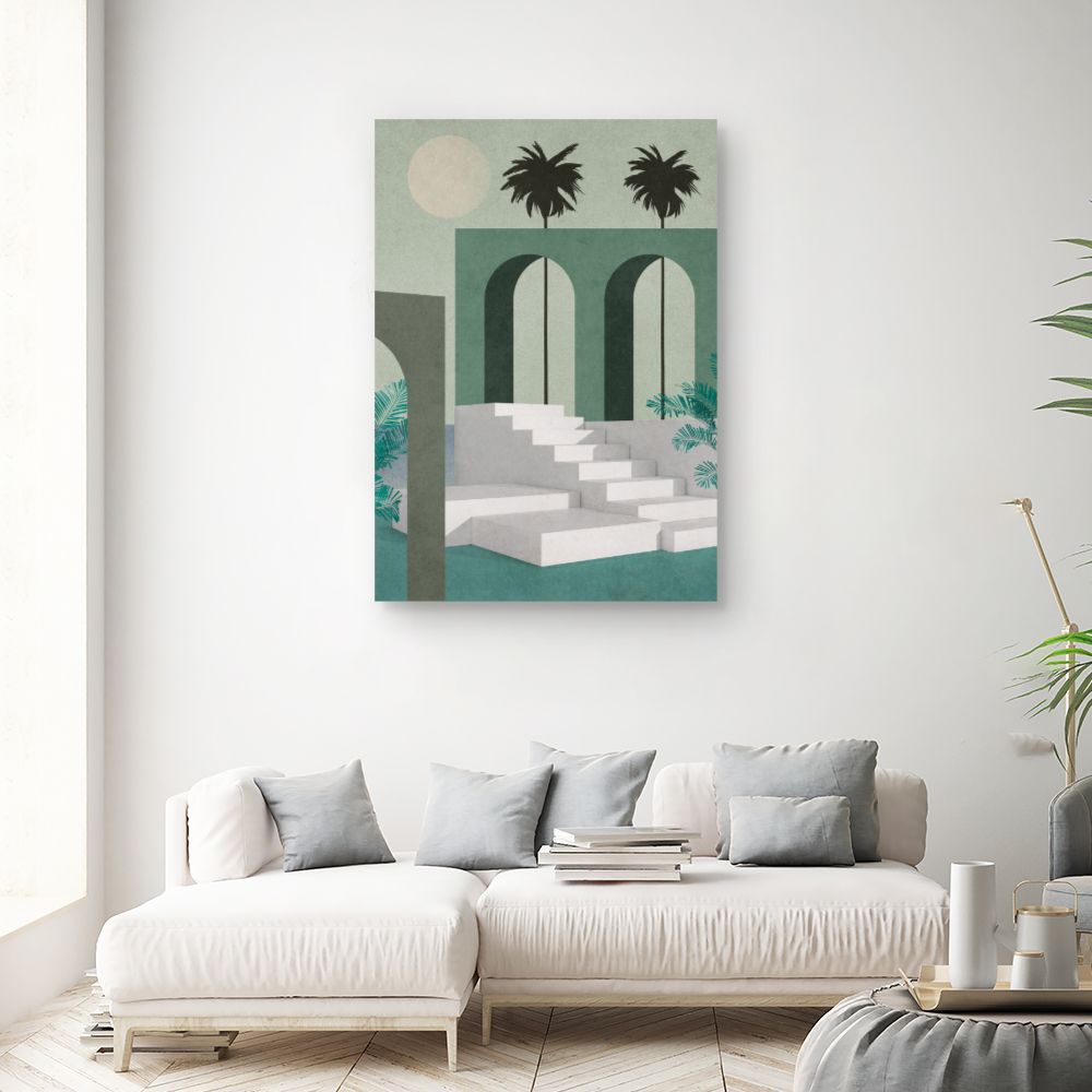 Tableau Oasis architecturale