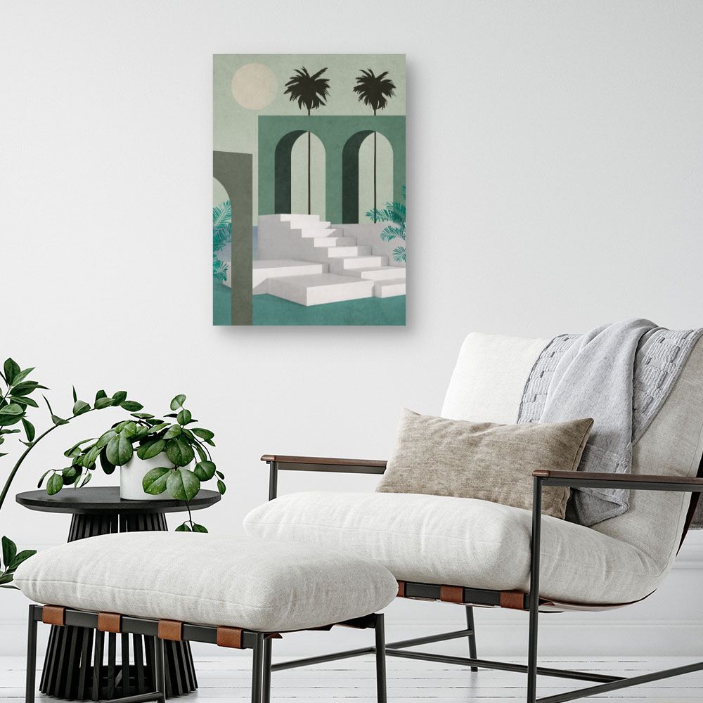 Tableau Oasis architecturale