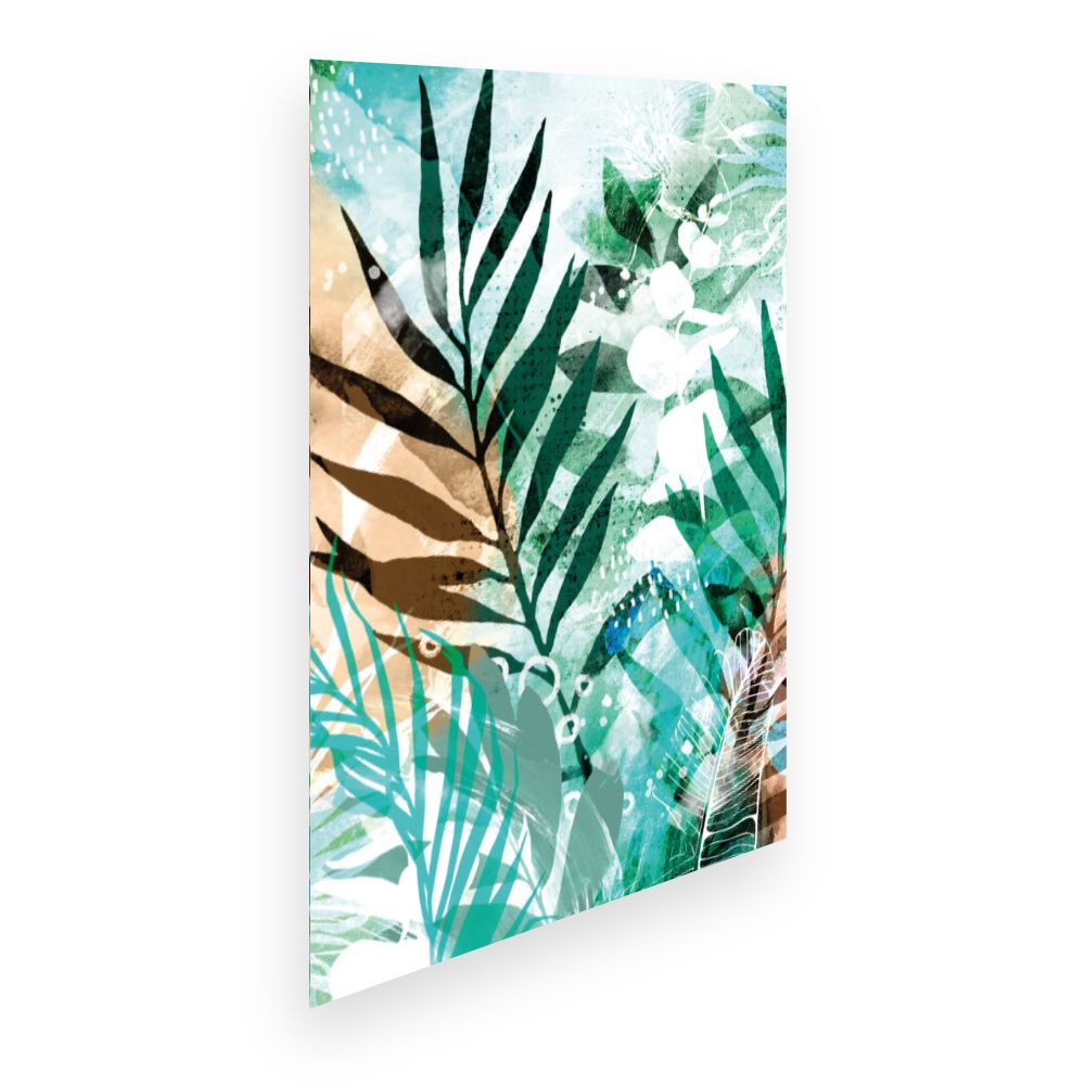 Affiche Feuillage tropical