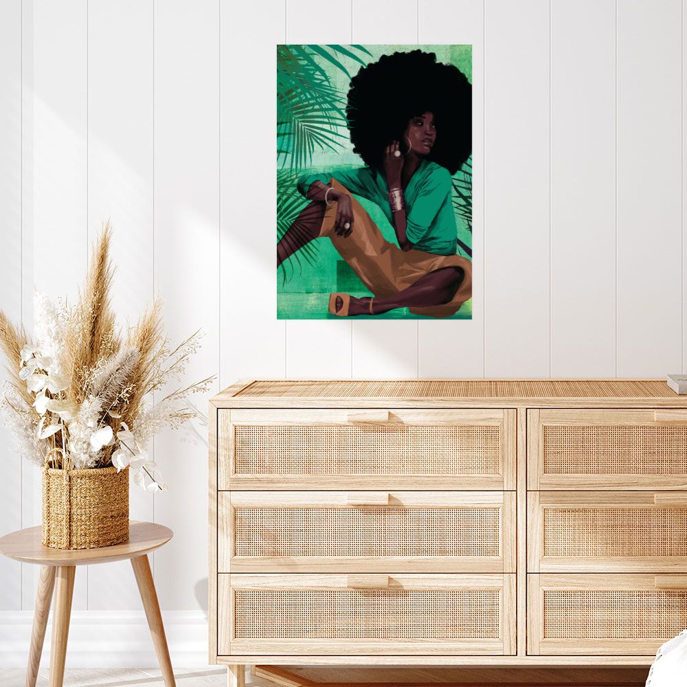 Affiche Élégance tropicale