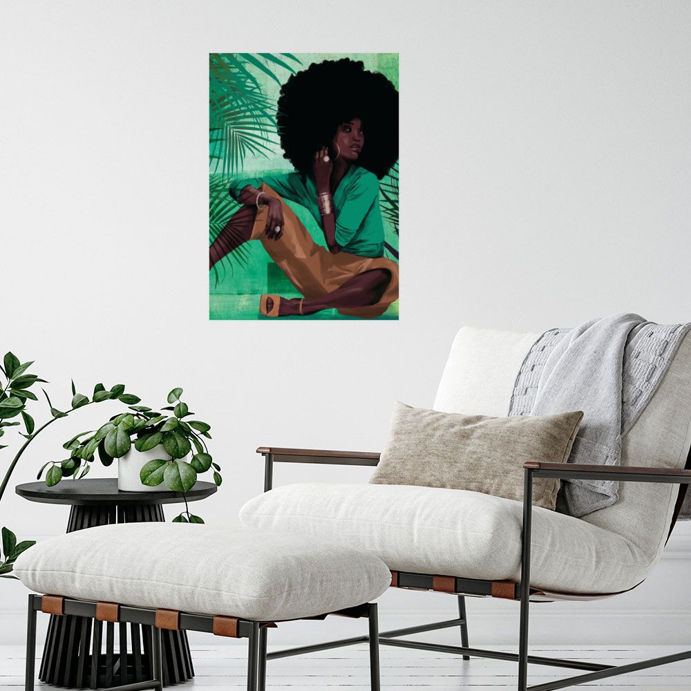 Affiche Élégance tropicale