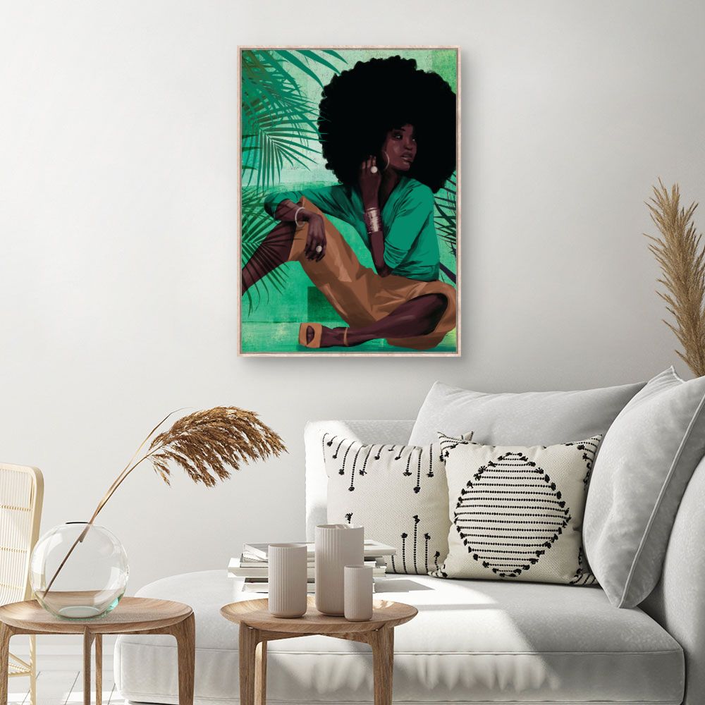 Tableau Pose élégante assise