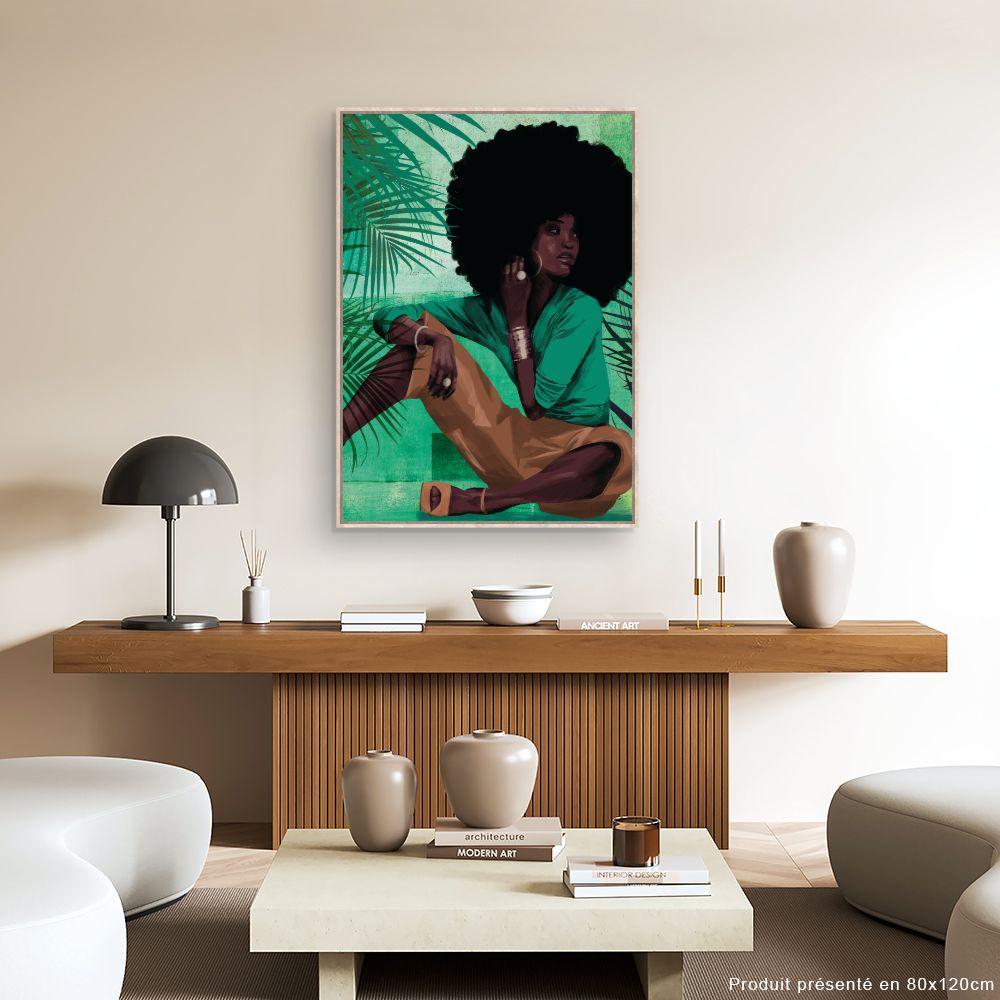 Tableau Pose élégante assise