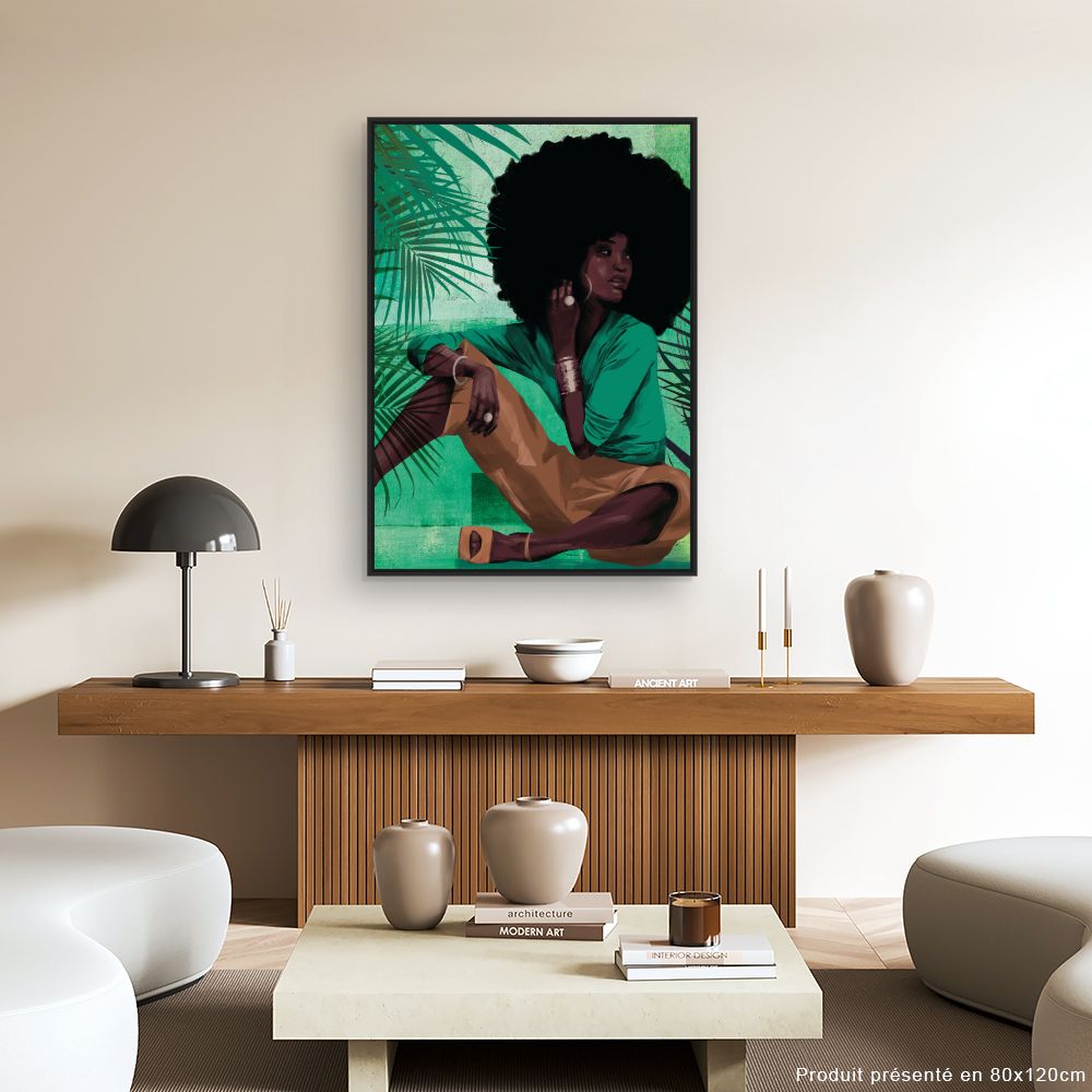 Tableau Pose élégante assise