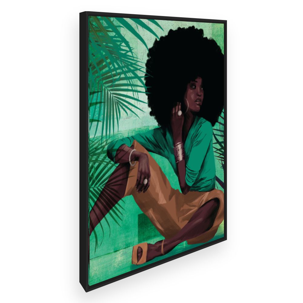 Toile Pose élégante assise