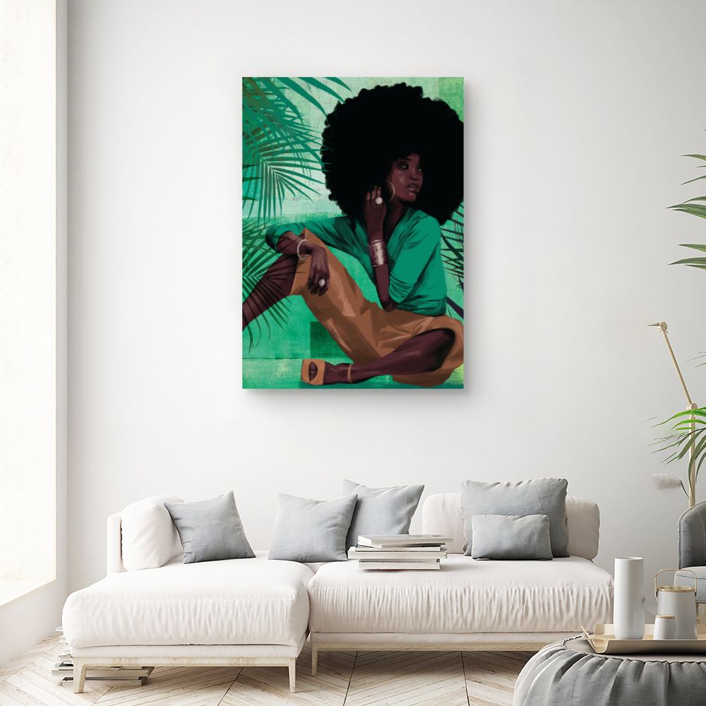 Tableau Pose élégante assise