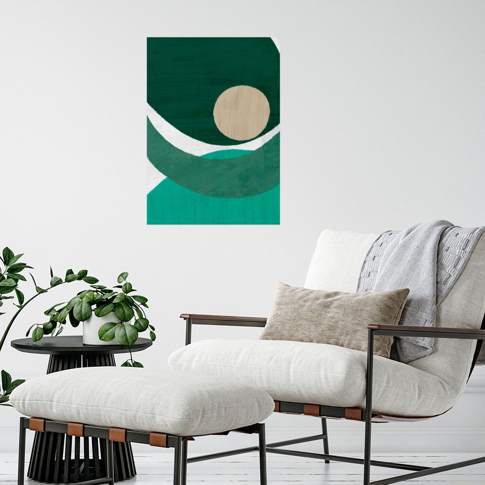 Affiche Formes abstraites captivantes